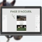 page daccueil de site