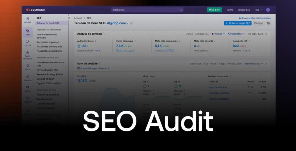 Audit SEO gratuit WordPress
