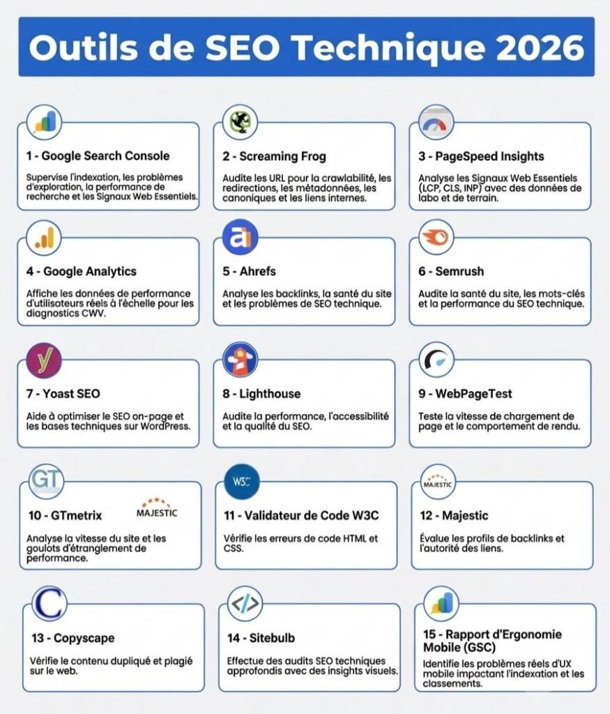 Outils SEO Technique