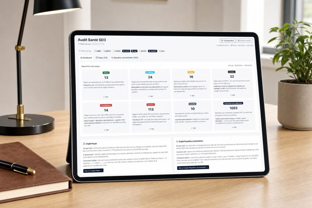 Horusium, analyse SEO complète pour dépasser le top 10
